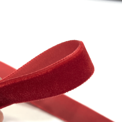 Fita de Veludo | Vermelho - 16mm
