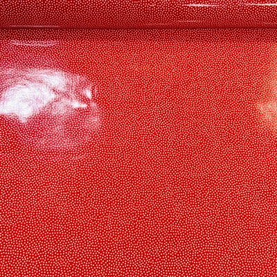 Tecido Plastificado | Bolinhas - Vermelho