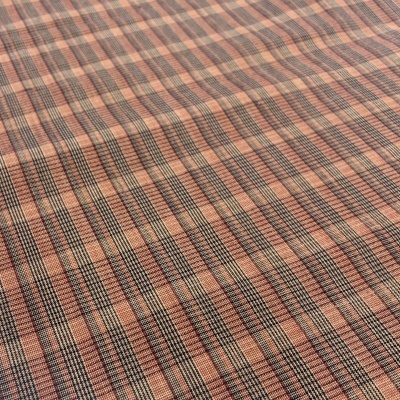 Tecido Japonês | Checks - Vermelho e Azul Escuro