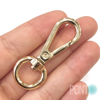 Mosquetão Base Redonda 10mm