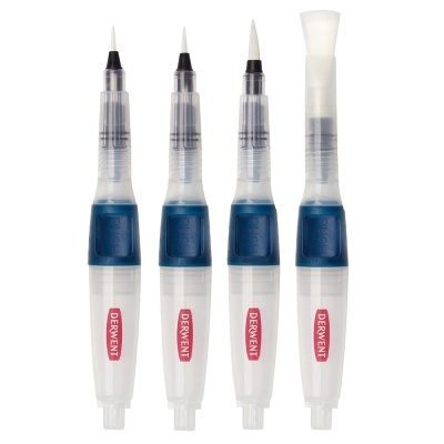 Derwent | Conjunto de Pincéis c/ Reservatório de Água