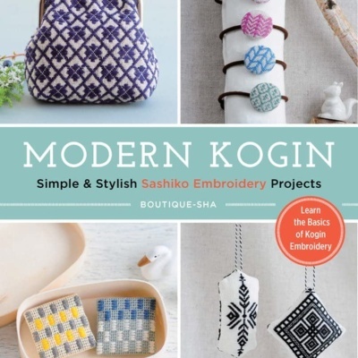 Livro | Modern Kogin - Simple & Stylist Sashimi Embroidery Projects