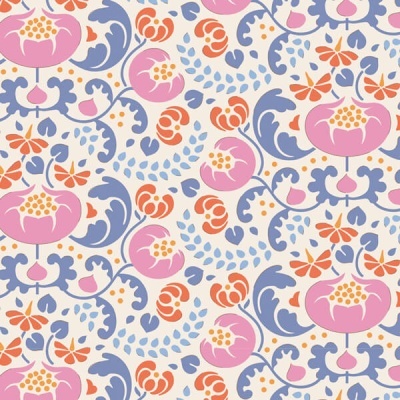 Tecido Tilda | Mildred - Blue