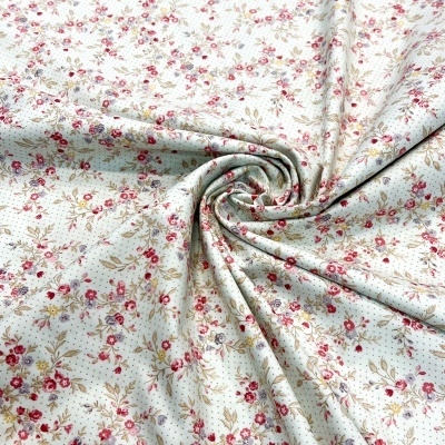 Tecido Andover | Trailing Flowers - Mint