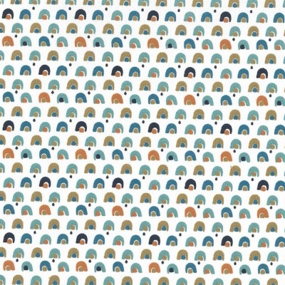 Tecido Le Tissu by Domotex | Little Rainbow - Noite