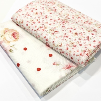 Fat-Quarter Bundle | Durham - Branco