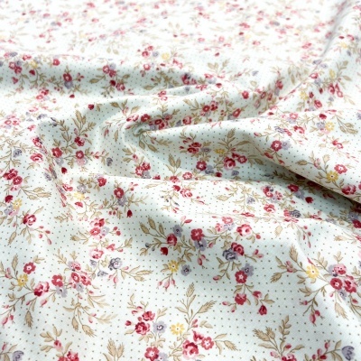 Tecido Andover | Trailing Flowers - Mint