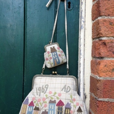 Hatched and Patched - Homespun Street Bag & Purse