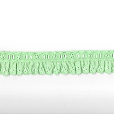 Passa Fita de Bordado Inglês com Folho 2 | Verde
