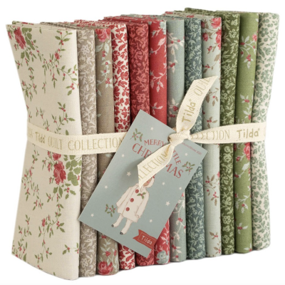 Tilda Fat-Quarter Bundle | Merry Little Christmas - Básicos