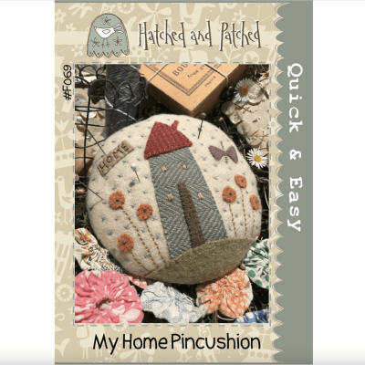 Hatched and Patched - My Home Pincushion