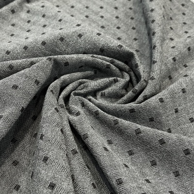 Tecido Japonês | Kiko - Cinza