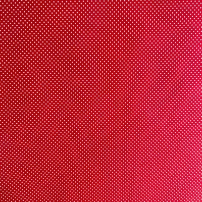 Tecido Plastificado | Pintinhas - Vermelho