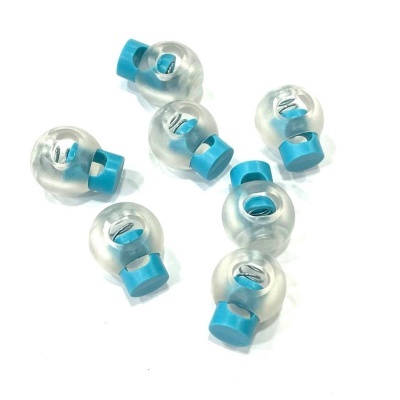 Travão de Cordão | Transparente e Turquesa