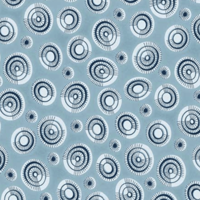 Tecido Stof | Colour Rhythm Circles - Azul