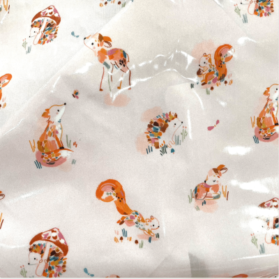 Tecido Plastificado | Katia - Bichinhos Rosa