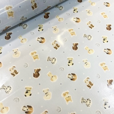 Tecido Plastificado | Cãezinhos
