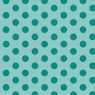 Tecido Tilda | Medium Dots - Dark Teal