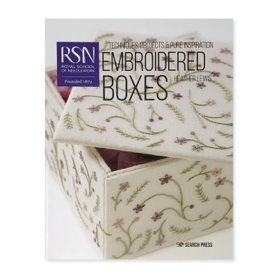 Livro | Heather Lewis - Caixas Bordadas - Técnicas, Projetos e Inspiração Pura