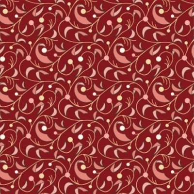 Tecido EQP | Riverside - Burgundy