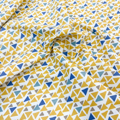 Tecido Le Tissu by Domotex | Triangles - Amarelo