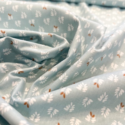 Tecido Le Tissu by Domotex | Folhagem - Azul Claro