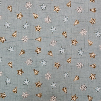 Tecido Makower | Balmoral - Mini Scotter Blue