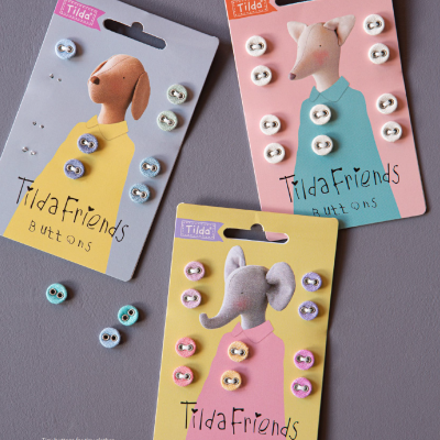 Tilda | Botões - Chambray - 9mm