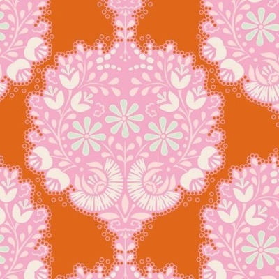 Tecido Tilda | Flower Tree - Ginger