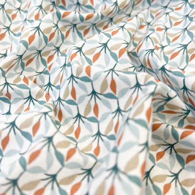 Tecido Le Tissu by Domotex | Folhas - Verde