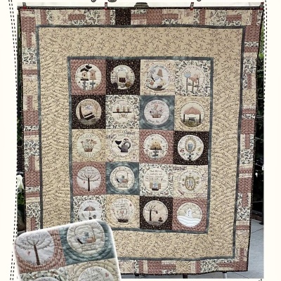 Hand Made by Margott | In My Garden Quilt