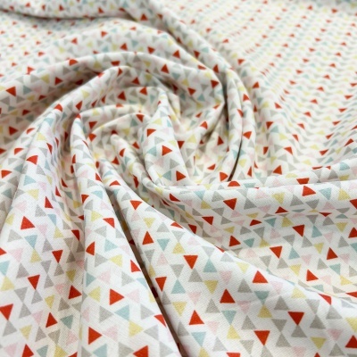 Tecido Le Tissu by Domotex | Triângulos - Multicor