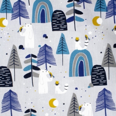 Tecido Le Tissu by Domotex | Winter Bears