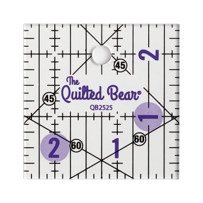 The Quilted Bear | Régua - 2,5in