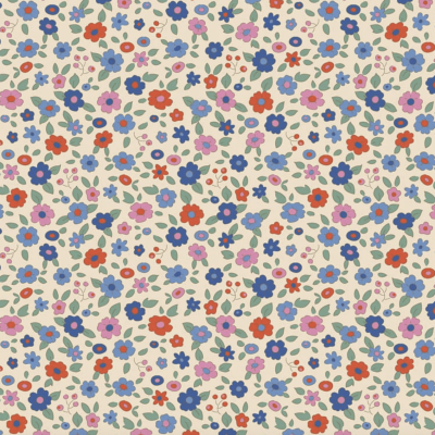 Tecido Tilda | Evie - Blue