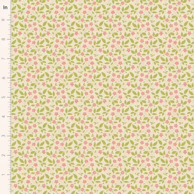 Tecido Tilda | Sunday Brunch - Tipsy Cream/Pink