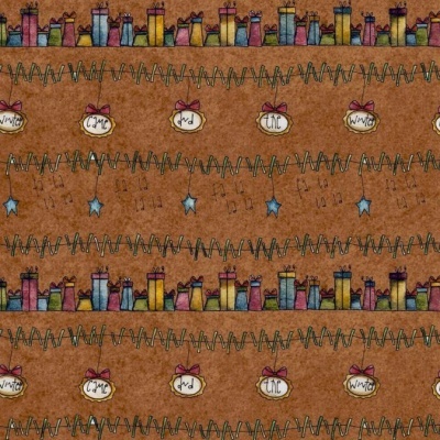 Tecido Malgorzata Jenek | And the Winter Came - FA LA LA