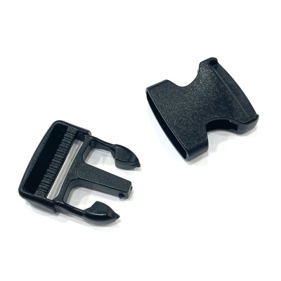 Fecho de Plástico | 25mm - Preto