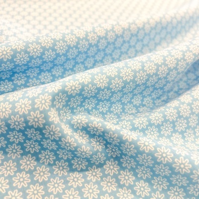 FABRICART | Flores - Azul