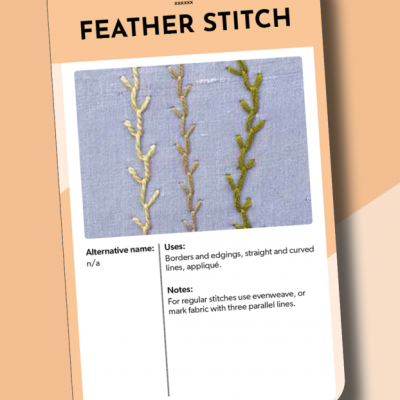 Cartas | The Essential Embroidery Stitches Cartas | The Essential Embroidery Stitches