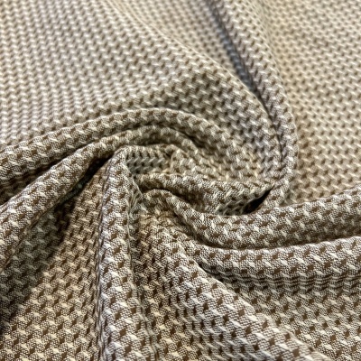 Tecido Japonês | Mini Waffle - Castanho