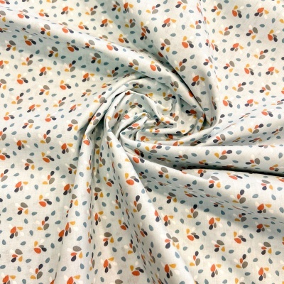 Tecido Le Tissu by Domotex | Folhas - Azul Claro