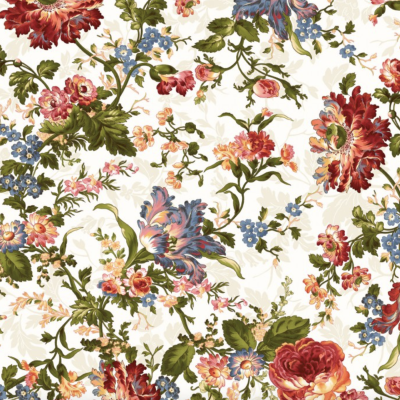 Tecido Maywood | Bold Floral - Cream