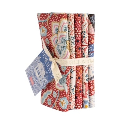 Tilda Fat Quarter Bundle | Hometown - Rust