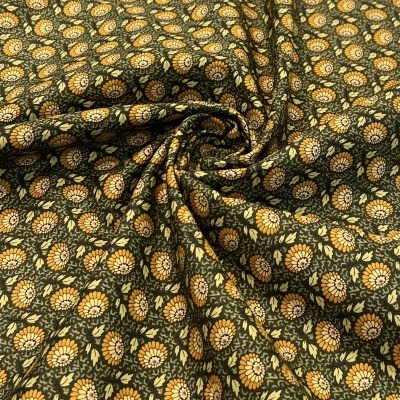 Tecido Andover | Autumn Woods - Mums Green