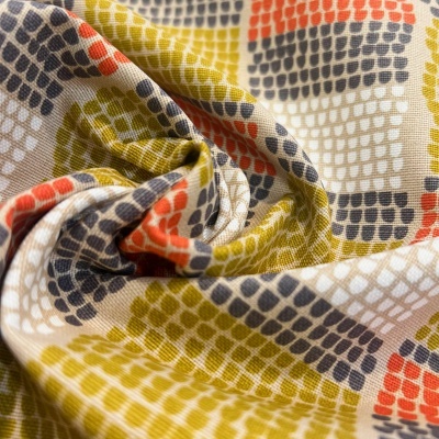 Tecido Alinhado | Dotty - Bege