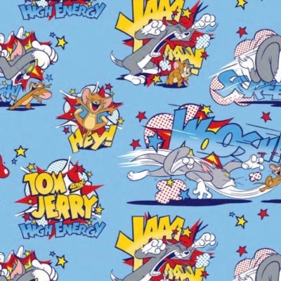 Tecido Warner Bros | Tom & Jerry - High Energy
