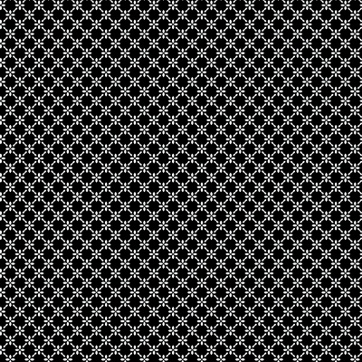 FABRICART | Cerca de Flores - Preto