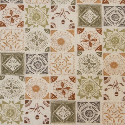 Tecido Padrão Azulejo