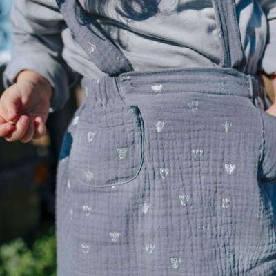 Musselina | Ugly Duckling Foot - Cinzento Escuro